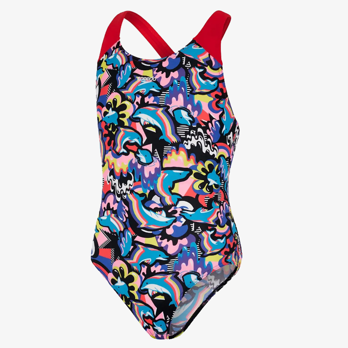 Speedo PLMT DIGI SPBK JF BLUE/RED | Sport Vision