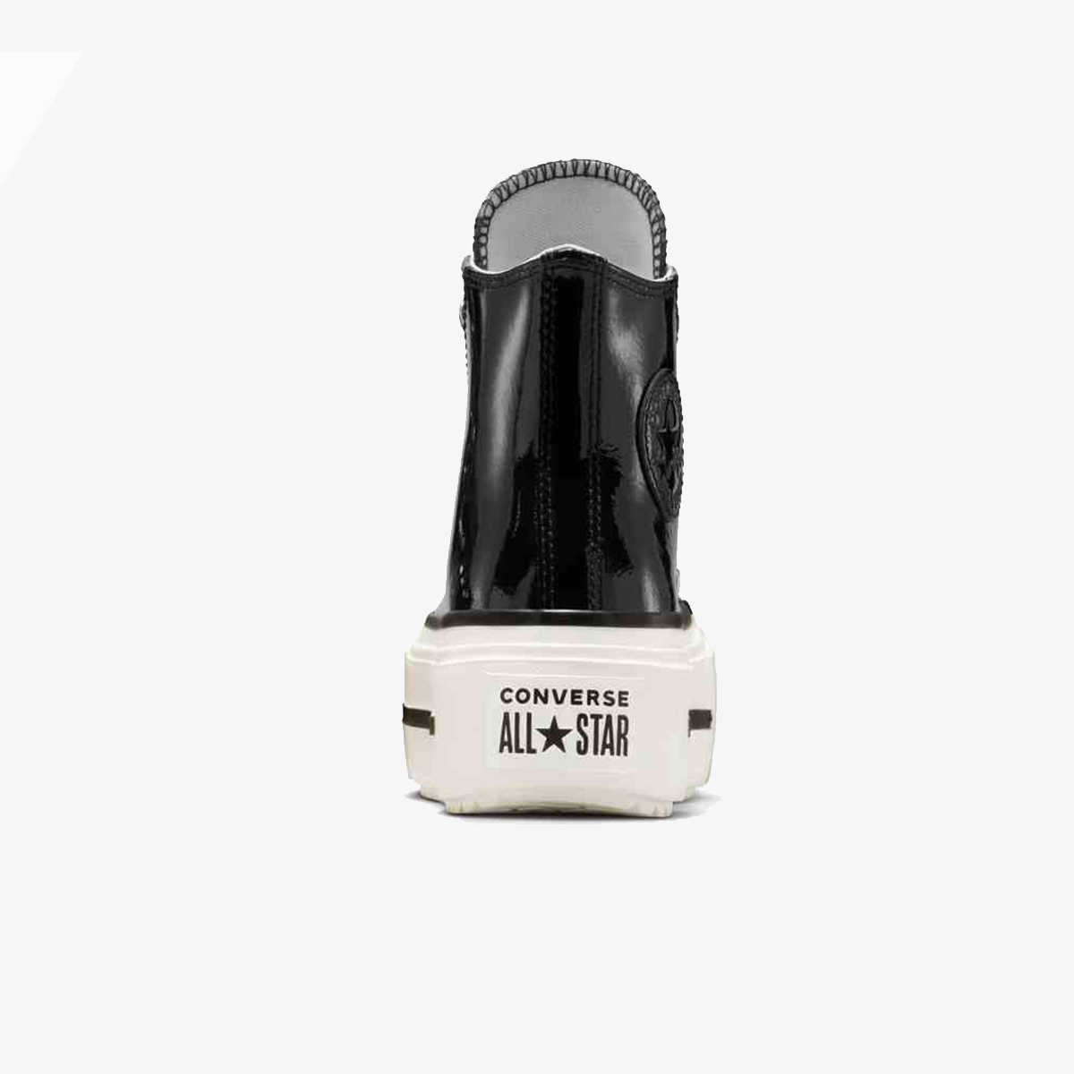 Converse Lift Double Stack Platform 7.5 Mens shoes sneaker Leather Black A12977C Tênis Converse Chuck Taylor All Star Lift Double Stack  main image 2