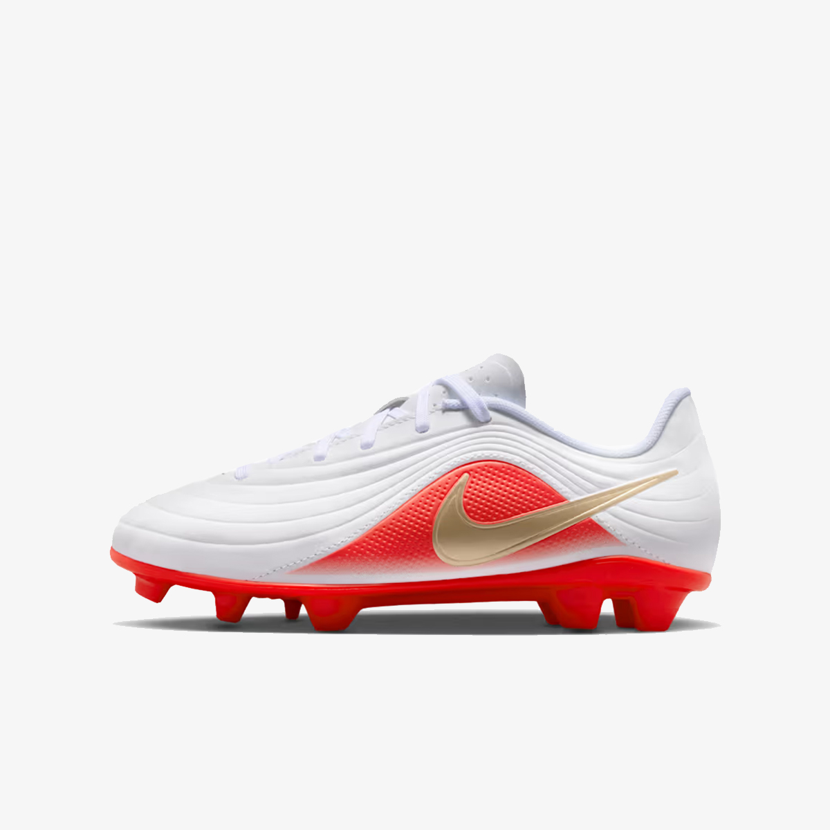 Nike JR TIEMPO MAESTRO CLUB FG/MG · Bílá