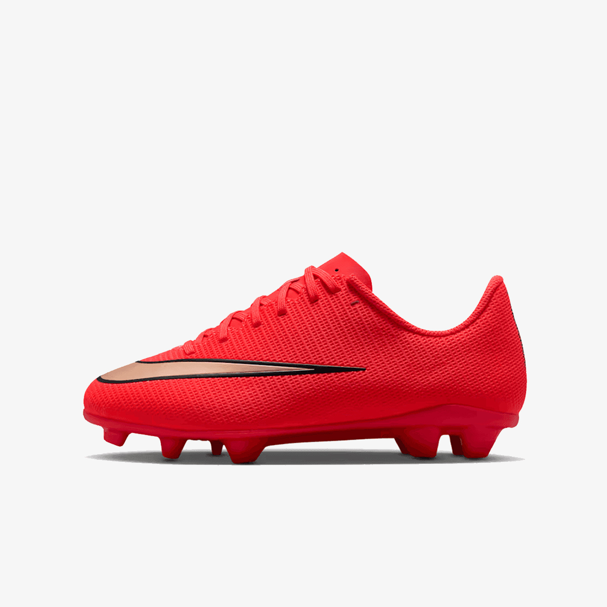 Nike JR VAPOR 17 CLUB FG/MG · Červená