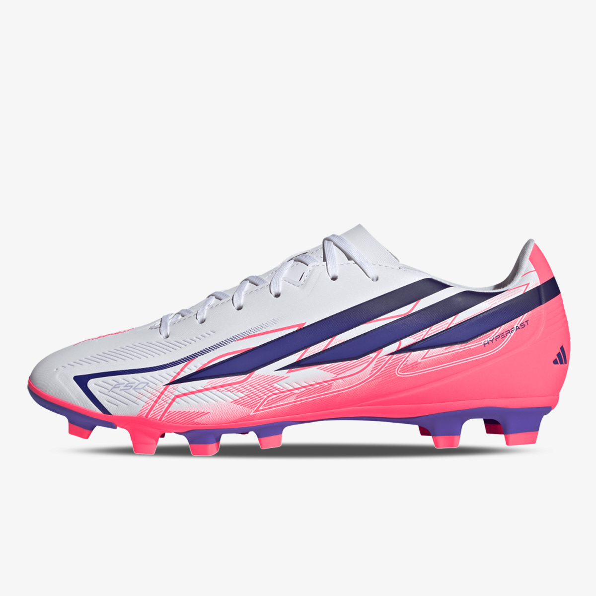 adidas F50 Hyperfast Club · Bílá