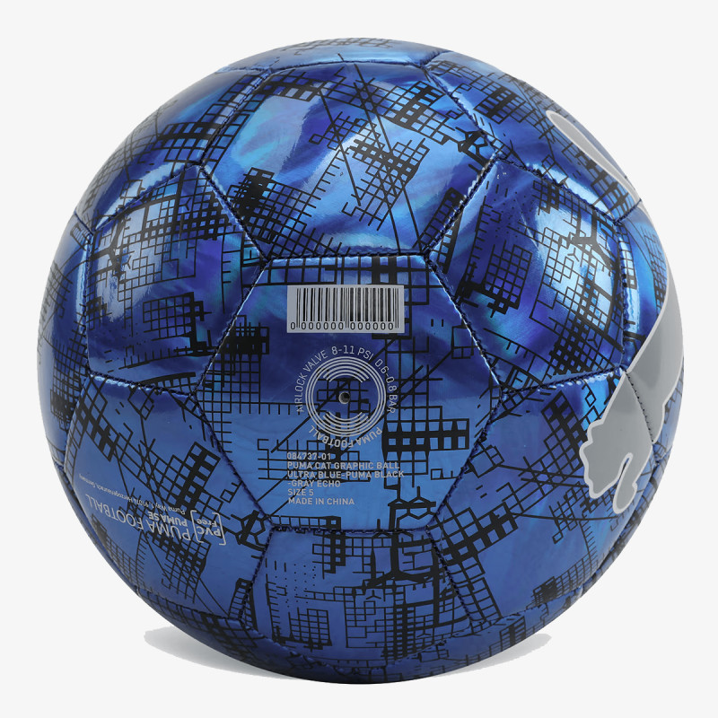 Puma PUMA CUP Graphic ball Ultra Blue-PUMA Bl 