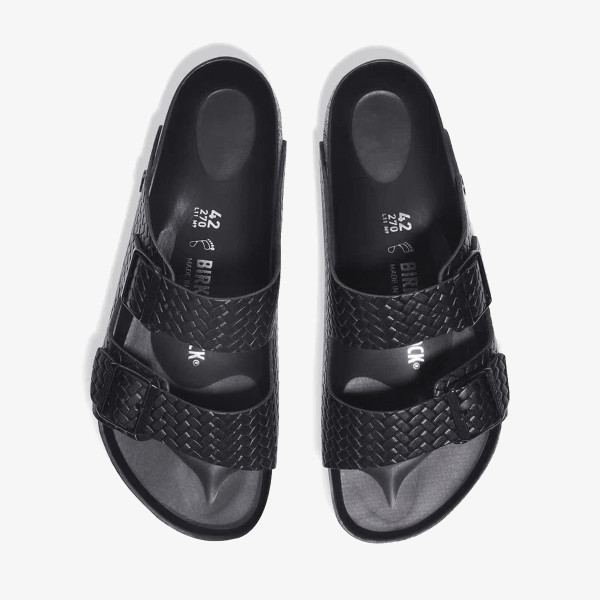 Birkenstock Arizona LENA Woven Emboss Black HEX 