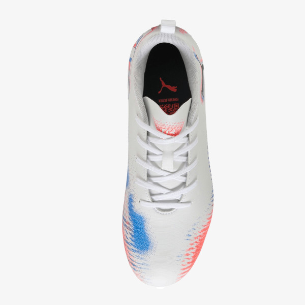 Puma FUTURE 8 PLAY FG/AG Jr PUMA White-PUMA B 