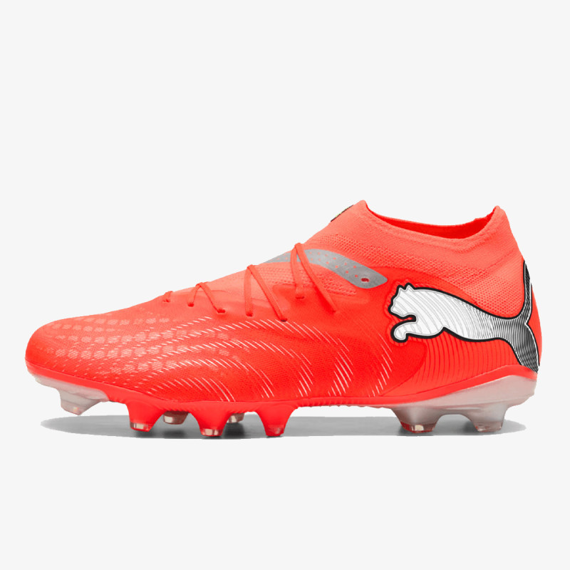 Puma FUTURE 9 PRO FG/AG Glowing Red-PUMA Whit 