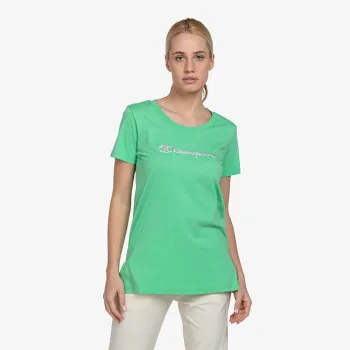 CHAMPION CHAMPION CHAMPION LADY LOGO T-SHIRT 116967-GS033 