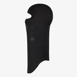 Buff MERINO LIGHTWEIGHT BALACLAVA SOLID BLACK 