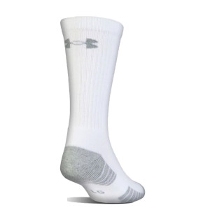 Under Armour UA Heatgear Crew Socks 3-Pack White 