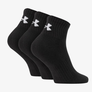 Under Armour Adult UA Core Quarter Socks 3-Pack 