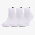 Under Armour Adult UA Core Quarter Socks 3-Pack 