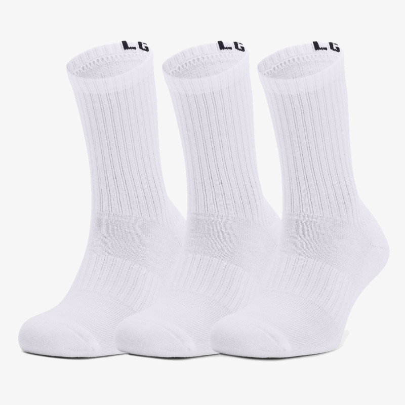 Under Armour Adult UA Core Crew Socks 3-Pack 