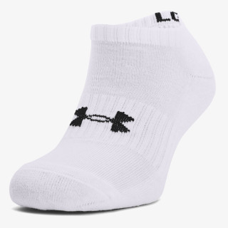 Under Armour Adult UA Core No Show Socks 3-Pack 