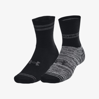 Under Armour UA Essential Hi Lo Socks 2-Pack 