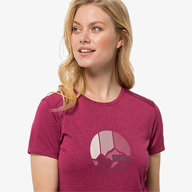 Jack Wolfskin CROSSTRAIL GRAPHIC T W 