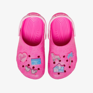 Crocs Mattel Pink Barbie Cls Clg T 