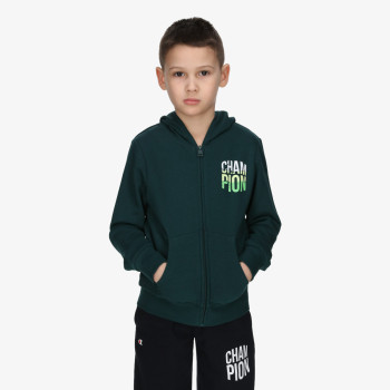 Champion Hooded Full Zip Sweatshirt 