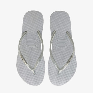 Havaianas SLIM LOGO METALLIC GREY 