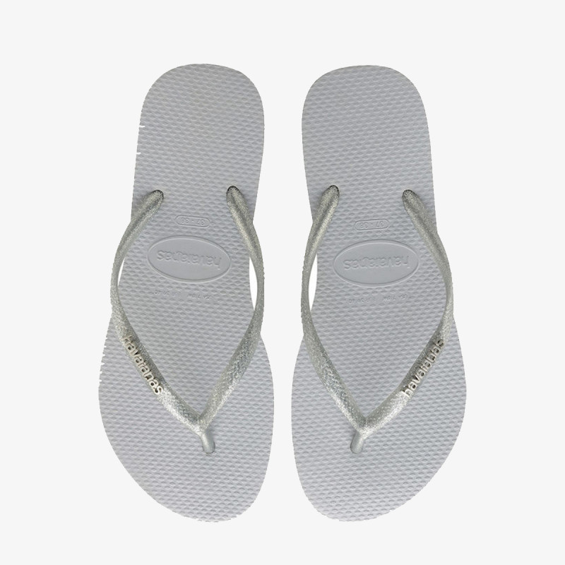 Havaianas SLIM LOGO METALLIC GREY 