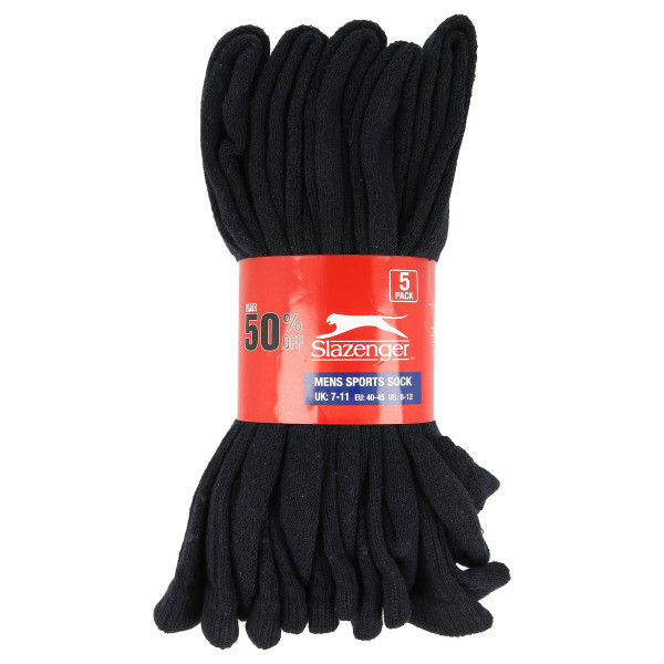 Slaz 5PK Crew Sock Sn00 