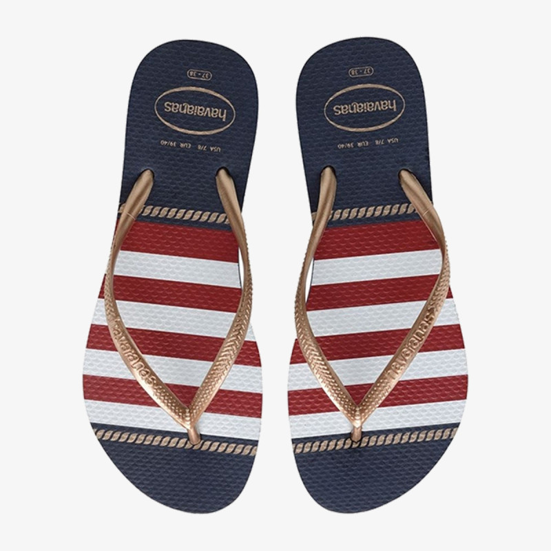 Havaianas SLIM NAUTICAL NAVY BLUE 