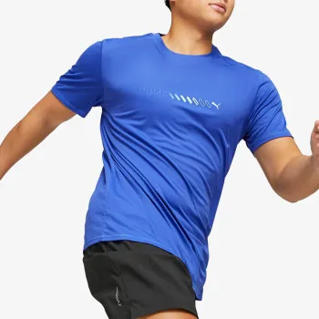 PUMA RUN FAVORITE LOGO TEE 