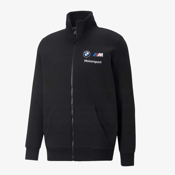 Puma BMW MMS ESS FLEECE JKT COTTON BLACK 