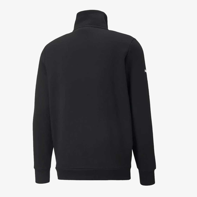 Puma BMW MMS ESS FLEECE JKT COTTON BLACK 