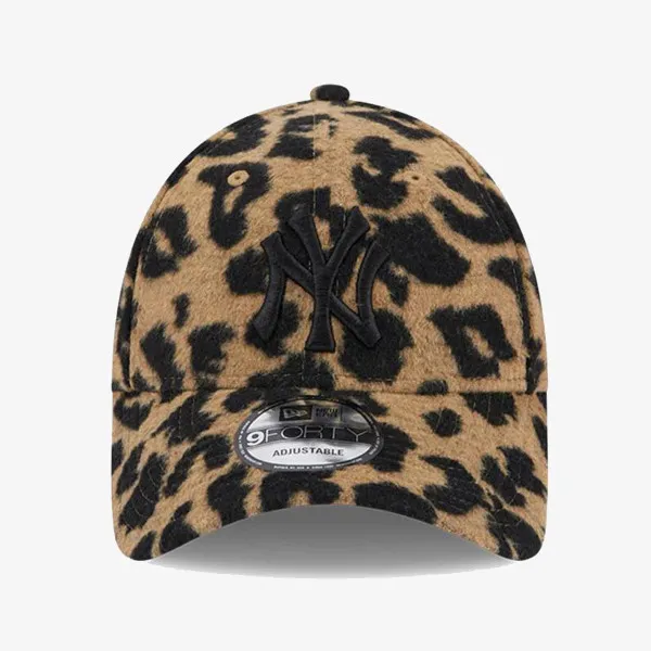 NEW ERA WMNS LEOPARD 9FORTY NEYYAN  CAMBLK 