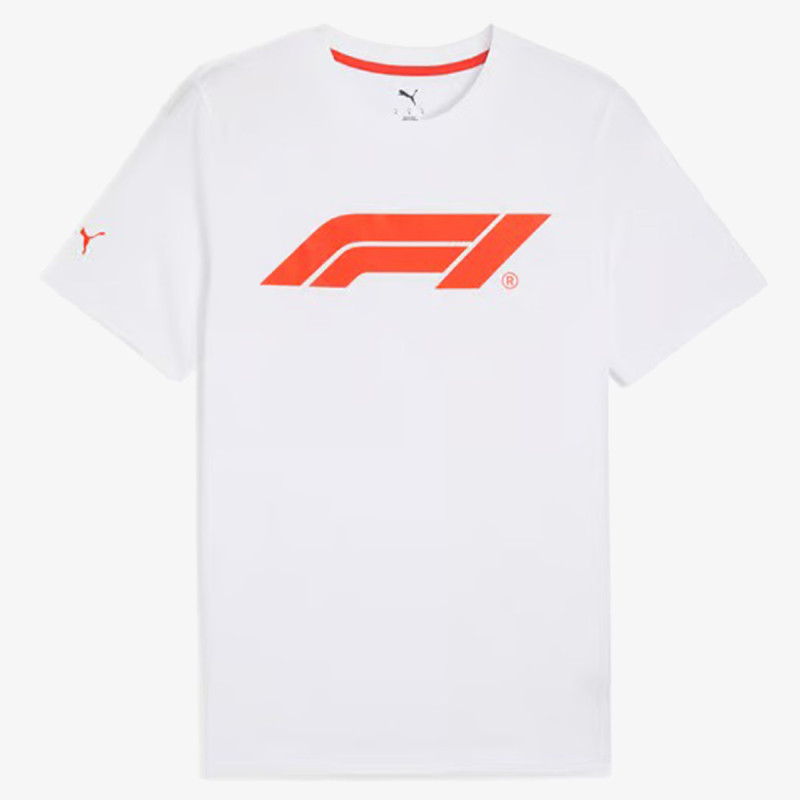 Puma F1 ESS Logo Tee 180g PUMA White 