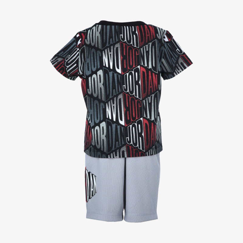 JDB JORDAN RAG BLOCK AOP SHORT 