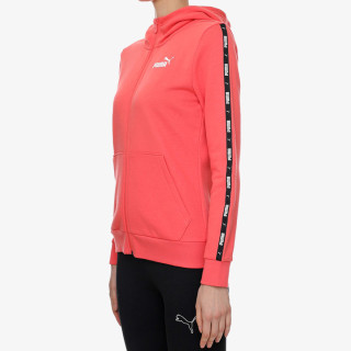 Puma POWER TAPE FULL-ZIP HOODIE FL SALMO 