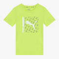 Puma ACTIVE SPORTS TEE B LIGHT LIME 
