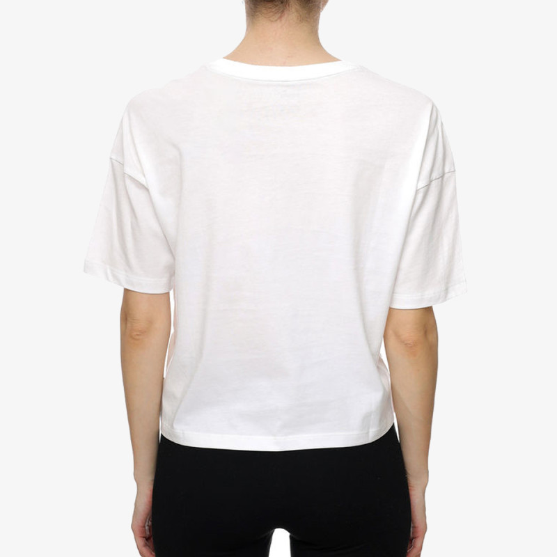 Puma Floral Vibes Cropped Tee 