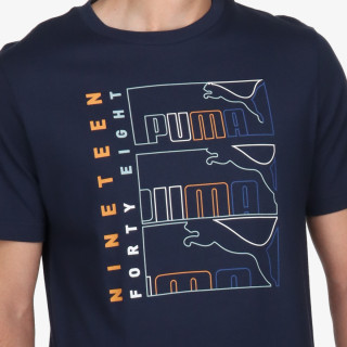 Puma GRAPHICS Triple Logo Tee 