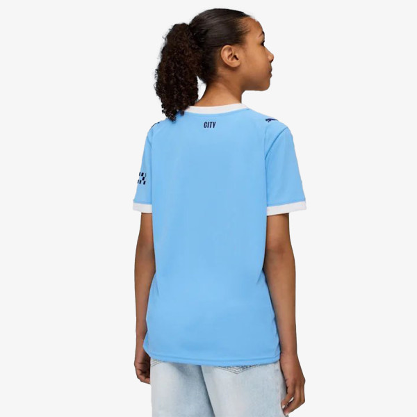 Puma MCFC Home Jersey Replica Jr Team Light B 