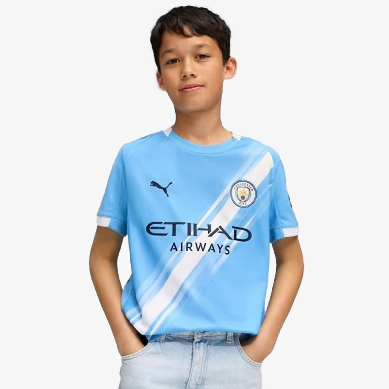 Puma MCFC Home Jersey Replica Jr Team Light B 