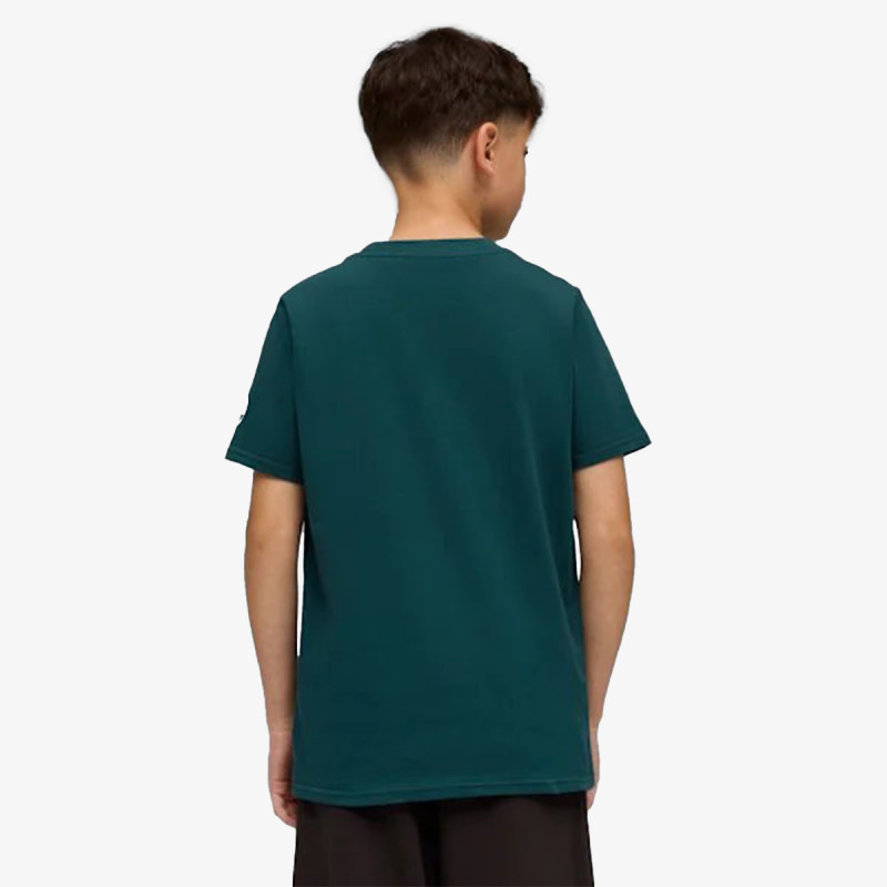 Puma MCFC FtblCulture Tee Jr Green Terrain-Se 