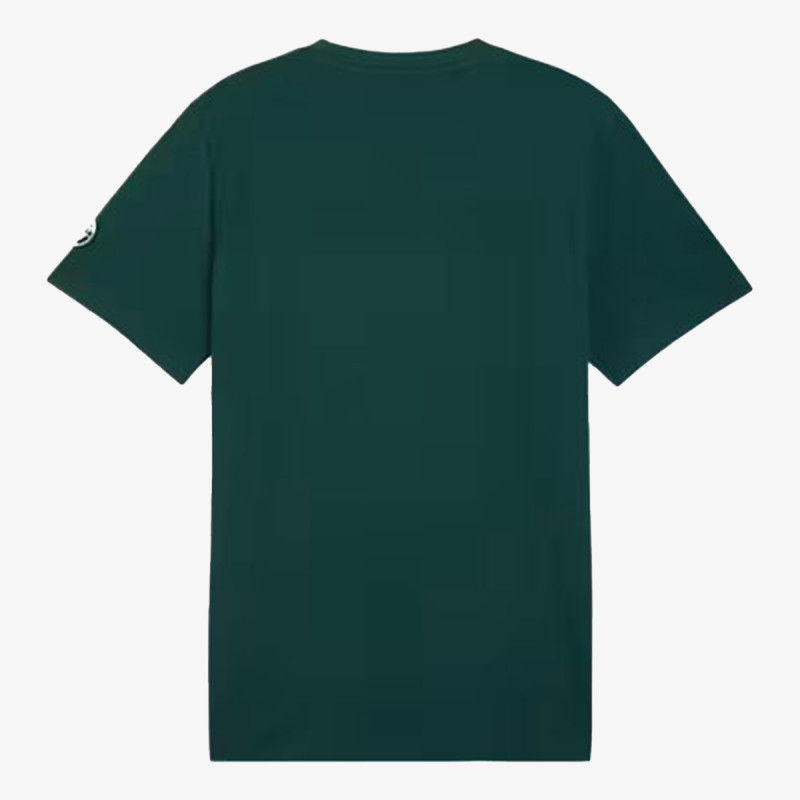 Puma MCFC FtblCulture Tee Green Terrain-Sea G 