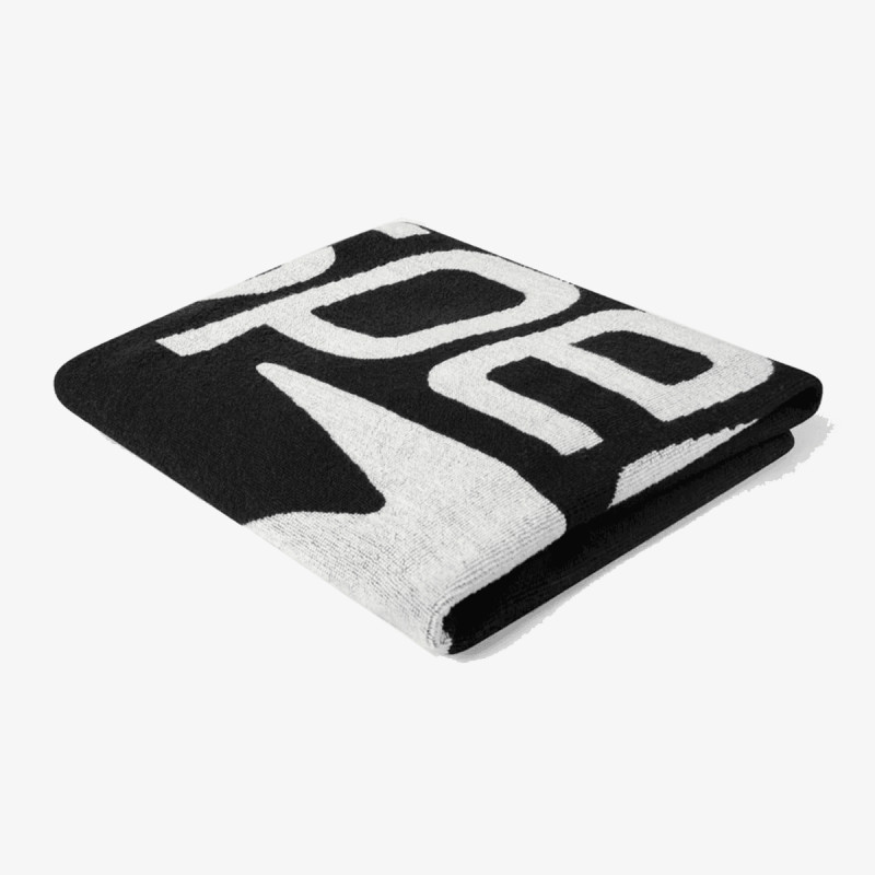 Speedo LOGO TOWEL AU BLACK/WHITE 