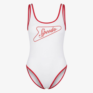 Speedo Solid Bound Scoop One Piece 