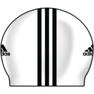 adidas 3-stripes Swim Cap 