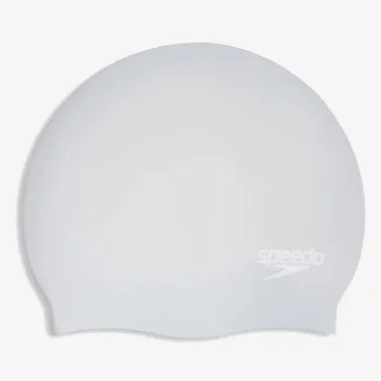 Speedo LONG HAIR CAP AU SILVER/WHITE 