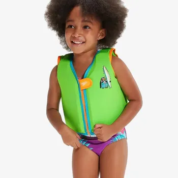 LEARN TO SWIM CHARACTER PRINTED FLOAT VEST 