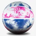 Tie Dye Pink/Blue Sz6 Rubber Basketball 