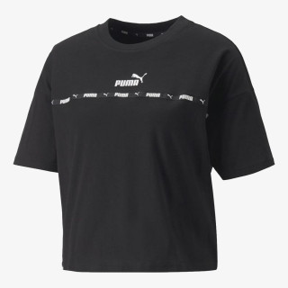 Puma POWER TAPE TEE BLACK 