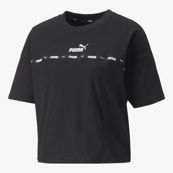 Puma POWER TAPE TEE BLACK 