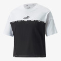 Puma POWER TAPE TEE WHITE 