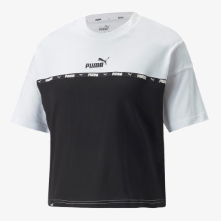 Puma POWER TAPE TEE WHITE 