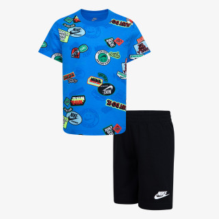 Nike NKB B NSW AOP FT SHORT SET 