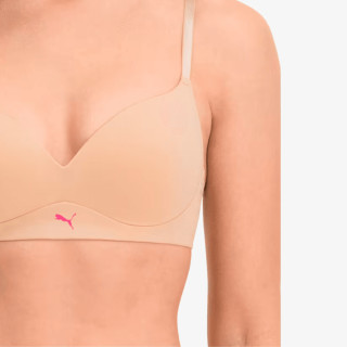 Puma PUMA SOFT PADDED BRA 1P HANG CHAMPAGNE 